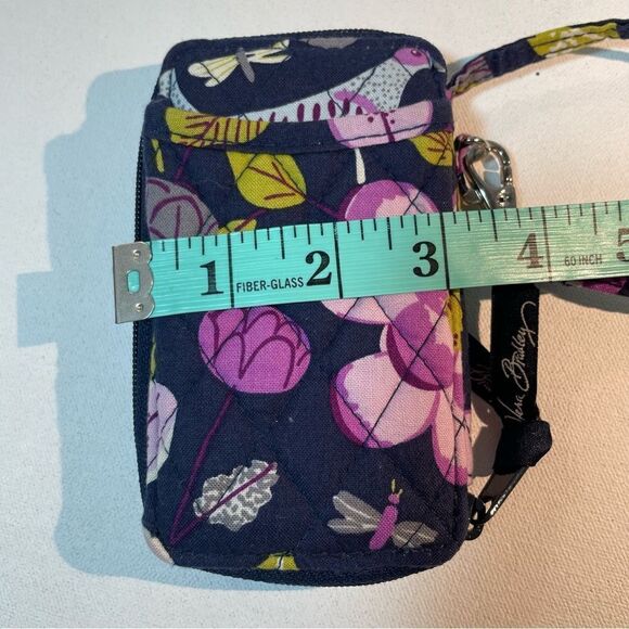 Vera Bradley Wristlet in Retired Pattern “Floral Nightingale” from Winter 2011 - Picture 2 of 5